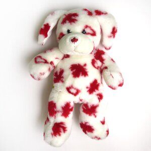 Rare Build A Bear Canadian Plush Dog